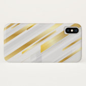 未来的ストライプ Case-Mate iPhoneケース (裏面(横))