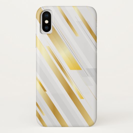 未来的ストライプ Case-Mate iPhoneケース (裏面)