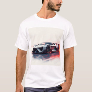 未来的スポーツカーお洒落- AIが生み出したデザイン Tシャツ