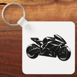 未来的スポーツバイクデザイン キーホルダー