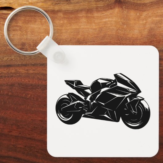 未来的スポーツバイクデザイン キーホルダー (正面)
