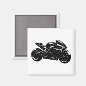 未来的スポーツバイクデザイン マグネット (正面/裏面)