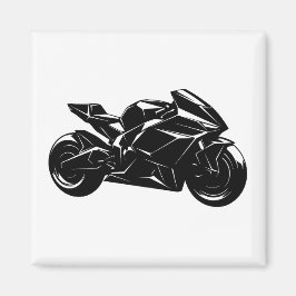 未来的スポーツバイクデザイン マグネット