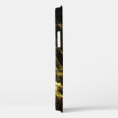 未来的ドット波：ダイナミック背景。 Case-Mate iPhoneケース (裏面 / 右)