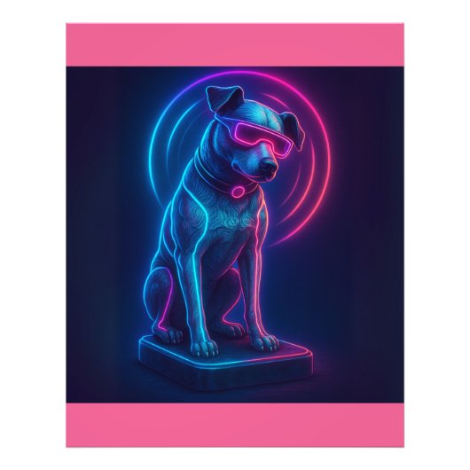 未来的ニッパーRCAビクタードッグ フォトプリント (正面)