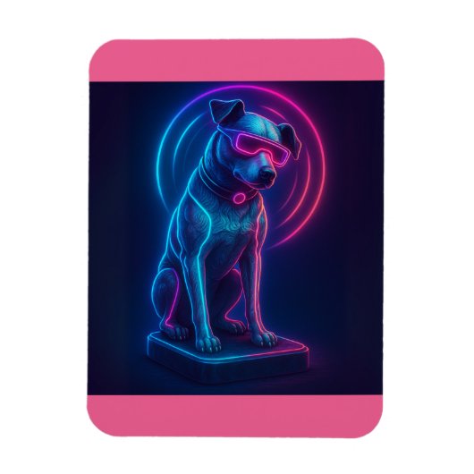 未来的ニッパーRCAビクタードッグ マグネット (縦)