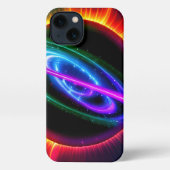 未来的ネオンナビュラ iPhoneケース (裏面)