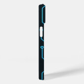 未来的ネオン回路スマホケース Case-Mate iPhoneケース (裏面 / 右)