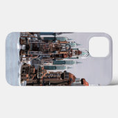 未来的ファンタジーシティのSFスカイラインアート Case-Mate iPhoneケース (裏面 (横))