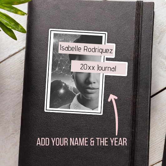 未来的フェムジャーナルパーソナライズされた蔵書票 シール