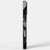 未来的ブラックフローラ電話ケース Case-Mate iPhoneケース (裏面 / 右)