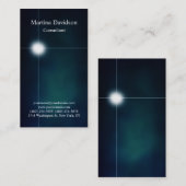 未来的ブルーユニーククリエイティブ 名刺 (正面/裏面)