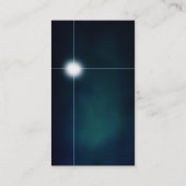 未来的ブルーユニーククリエイティブ 名刺 (裏面)