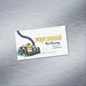 未来的プール清掃ロボット マグネット名刺 (インサイチュ)