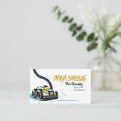 未来的プール清掃ロボット 名刺 (スタンド正面)