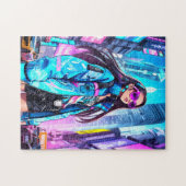 未来的ポップ・アートの星0002 ジグソーパズル (横)