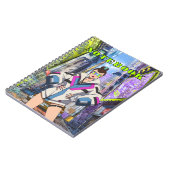 未来的ポップ・アートの星0003 ノートブック (左側)