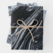 未来的メタリッククロム ラッピングペーパーシート (インサイチュ)