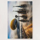 未来的メトロポリスジグソーパズル ジグソーパズル (縦)