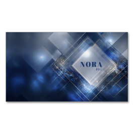 未来的モダン幾何学技術 マグネット名刺