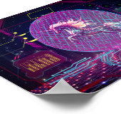 未来的ユニコーンのポスター ポスター (角)