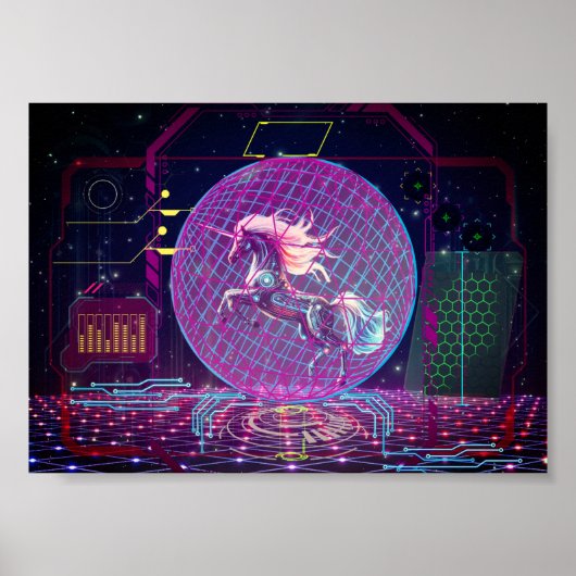 未来的ユニコーンのポスター ポスター (正面)