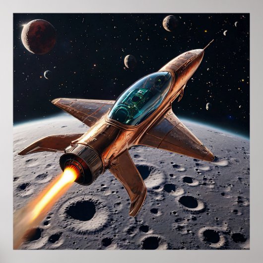 未来的ロケット ポスター (正面)