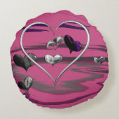 未来的ロマンス ラウンドクッション (裏面)