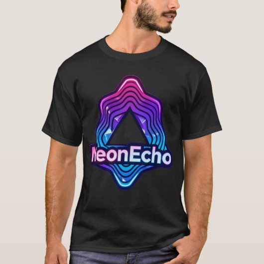 未来的三角形ロゴ Tシャツ (正面)