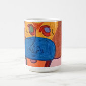 未来的動物アート コーヒーマグカップ (中央)