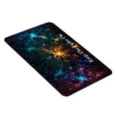 未来的宇宙レーザーライトショー マグネット (右側)