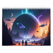 未来的宇宙風景2024 カレンダー (カバー)