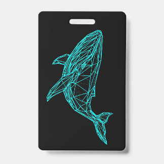 未来的幾何学クジラバッジ バッジ
