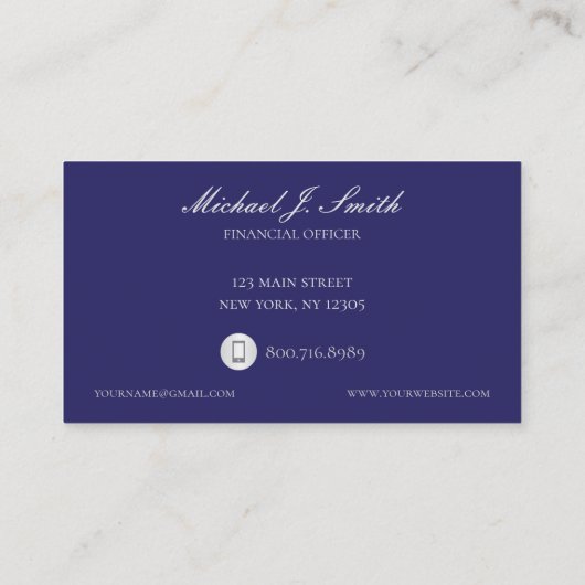 未来的建物金融会社の名刺 名刺 (裏面)