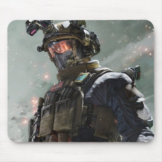 未来的戦術ソルジャー ゲーミングマウスパッド マウスパッド (正面)