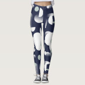 未来的抽象芸術アートパターンレギンス レギンス (正面)