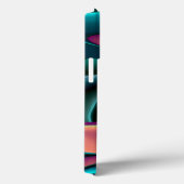 未来的抽象芸術3Dメタリックレインボーアート Case-Mate iPhoneケース (裏面 / 右)