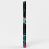 未来的抽象芸術3Dメタリックレインボーアート Case-Mate iPhoneケース (裏面/右)