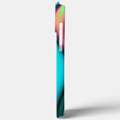 未来的抽象芸術3Dメタリックレインボーアート Case-Mate iPhoneケース (裏面 / 左)