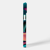 未来的抽象芸術3Dメタリックレインボーアート Case-Mate iPhoneケース (裏面 / 右)