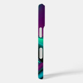 未来的抽象芸術3Dメタリックレインボーアート Case-Mate iPhoneケース (裏面 / 右)