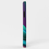 未来的抽象芸術3Dメタリックレインボーアート Case-Mate iPhoneケース (裏面/右)