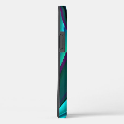 未来的抽象芸術3Dメタリックレインボーアート Case-Mate iPhoneケース (裏面 / 右)