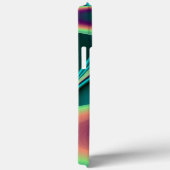 未来的抽象芸術3Dメタリックレインボーアート Case-Mate iPhoneケース (裏面 / 右)