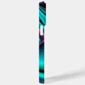 未来的抽象芸術3Dメタリックレインボーアート Case-Mate iPhoneケース (裏面 / 右)