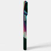 未来的抽象芸術3Dメタリックレインボーアート Case-Mate iPhoneケース (裏面 / 右)
