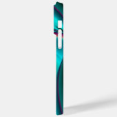 未来的抽象芸術3Dメタリックレインボーアート Case-Mate iPhoneケース (裏面 / 左)