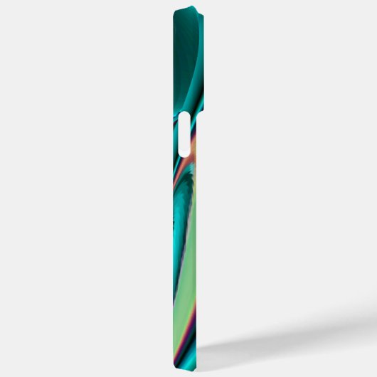 未来的抽象芸術3Dメタリックレインボーアート Case-Mate iPhoneケース (裏面 / 右)