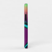 未来的抽象芸術3Dメタリックレインボーアート Case-Mate iPhoneケース (裏面/右)