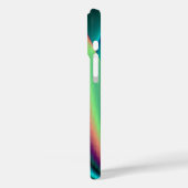 未来的抽象芸術3Dメタリックレインボーアート Case-Mate iPhoneケース (裏面 / 左)